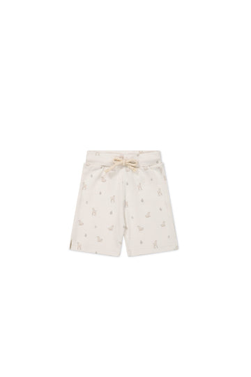 Pima Cotton Marley Short - Fable Deer Cloud Childrens Short from Jamie Kay Australia