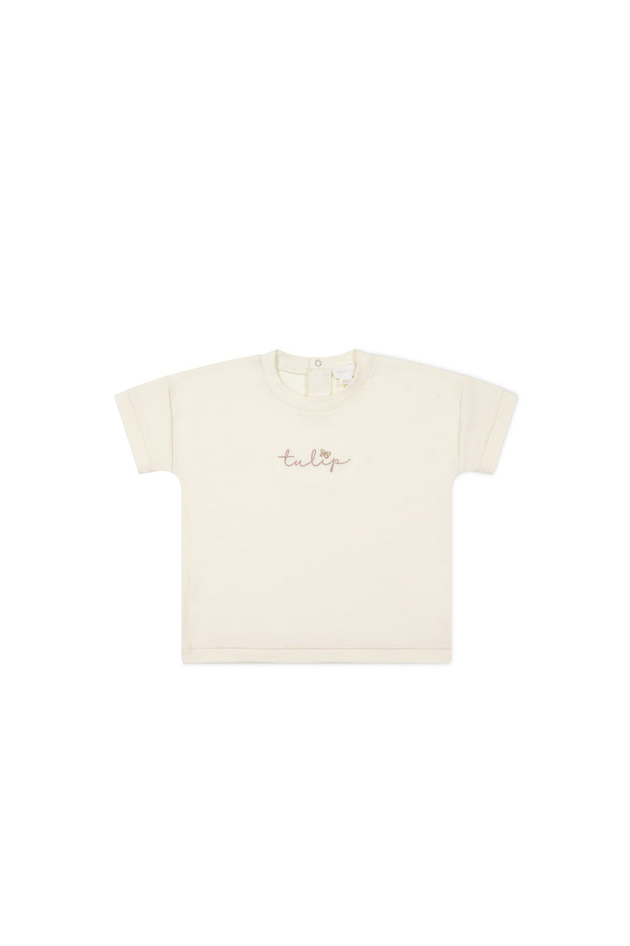 Pima Cotton Mimi Top - Parchment Tulip Childrens Top from Jamie Kay Australia