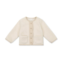 Rylan Sherpa Jacket - Natural Childrens Jacket from Jamie Kay Australia