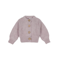 Sienna Cardigan - Violet Tint Childrens Cardigan from Jamie Kay Australia