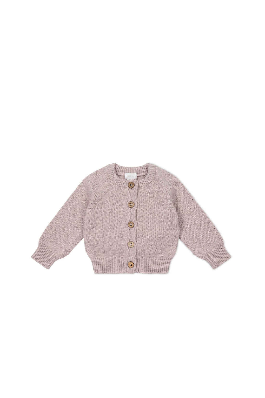 Simple Dotty Cardigan - Violet Marle Childrens Cardigan from Jamie Kay Australia