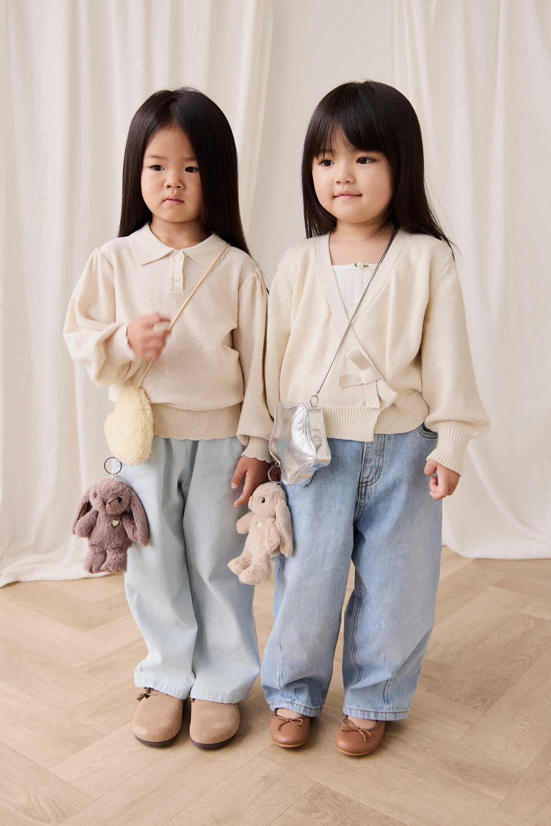 Snuggle Bunnies - Penelope Keyring - Spice