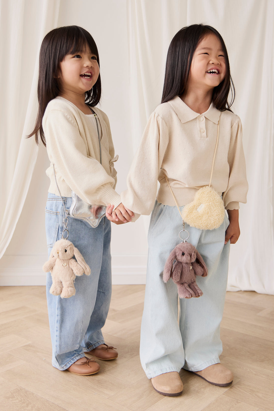 Snuggle Bunnies - Penelope Keyring - Spice