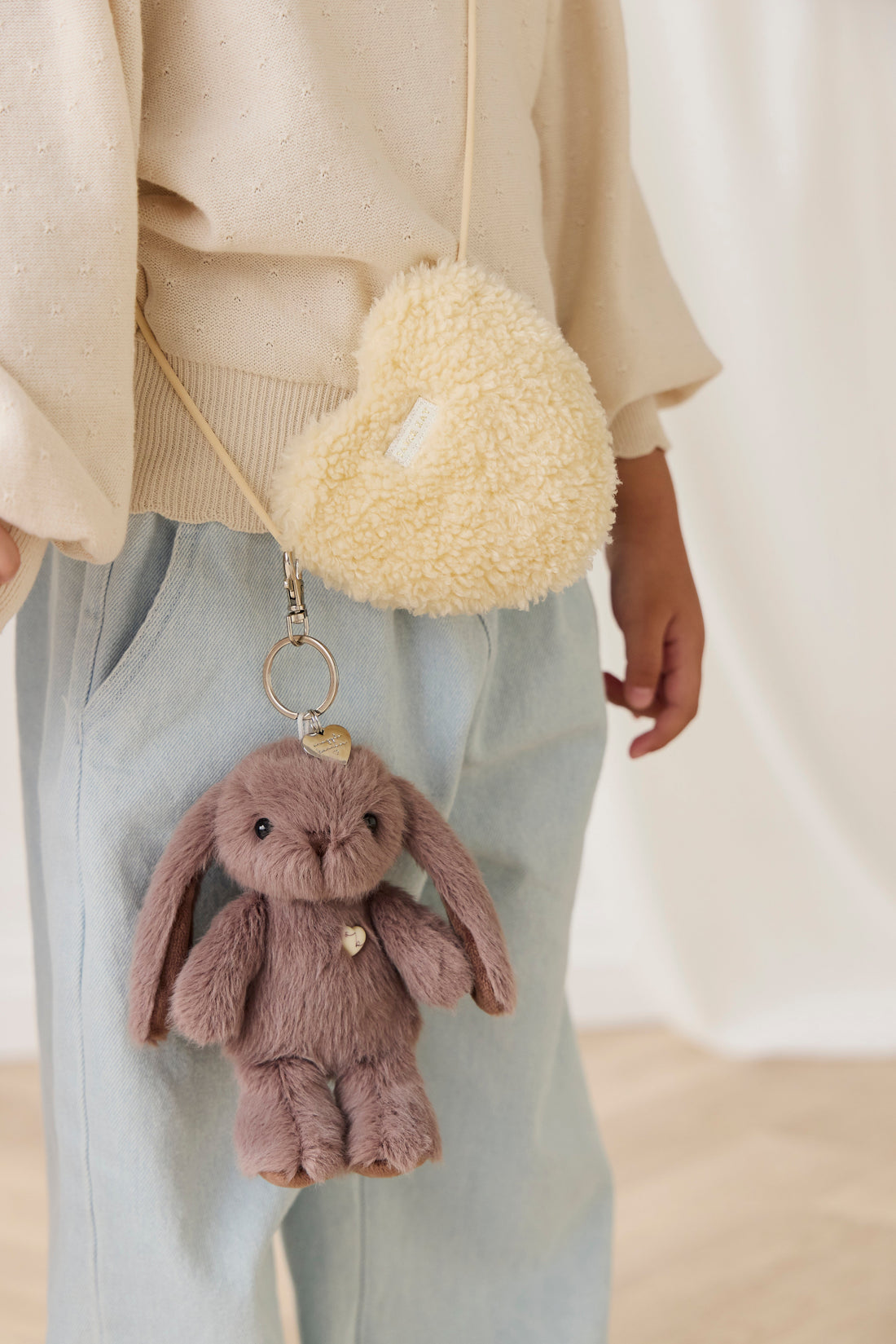 Snuggle Bunnies - Penelope Keyring - Spice