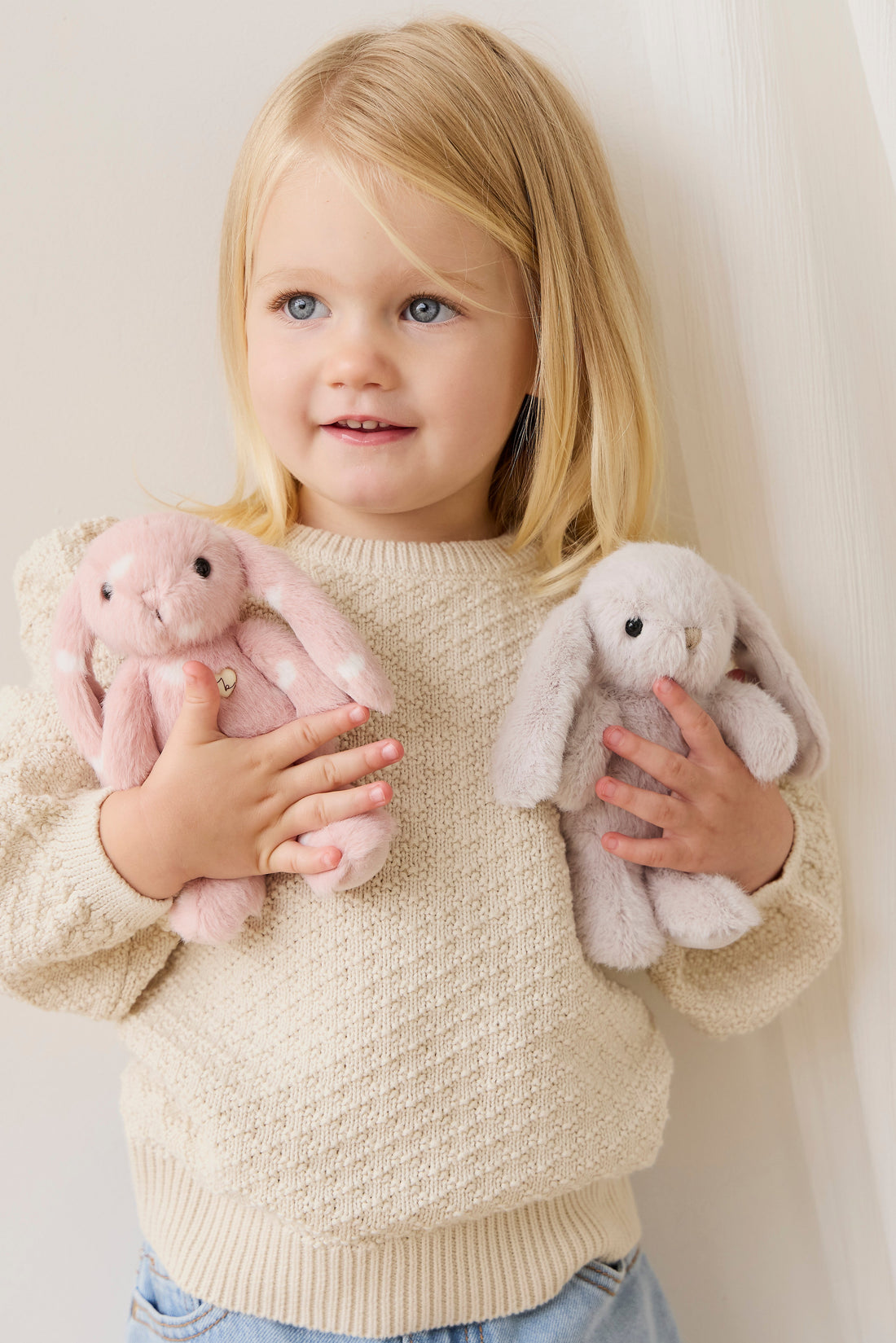 Snuggle Bunnies - Little Penelope - Beige Childrens Toy from Jamie Kay Australia