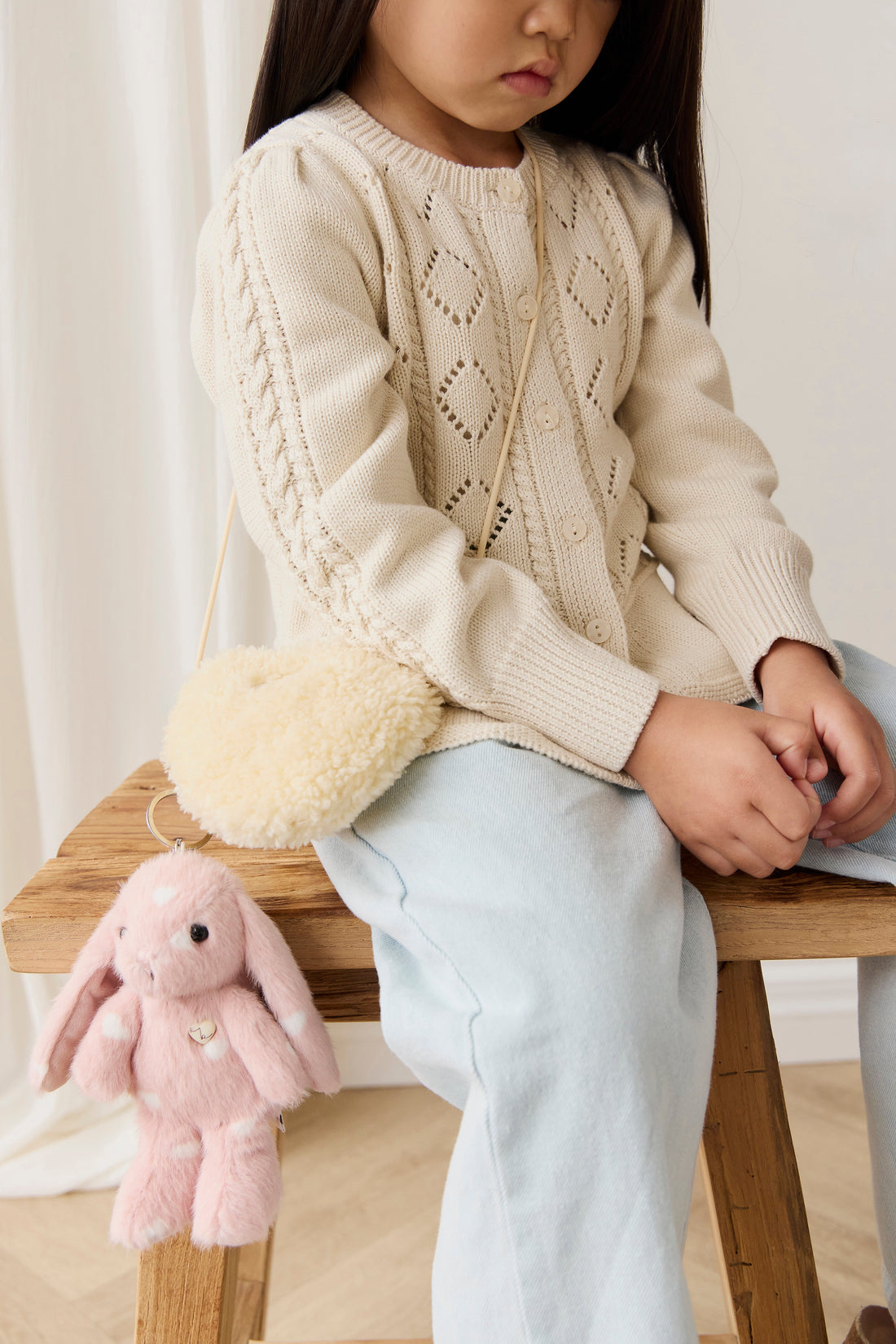 Snuggle Bunnies - Penelope Keyring Little Love Childrens Toy from Jamie Kay Australia