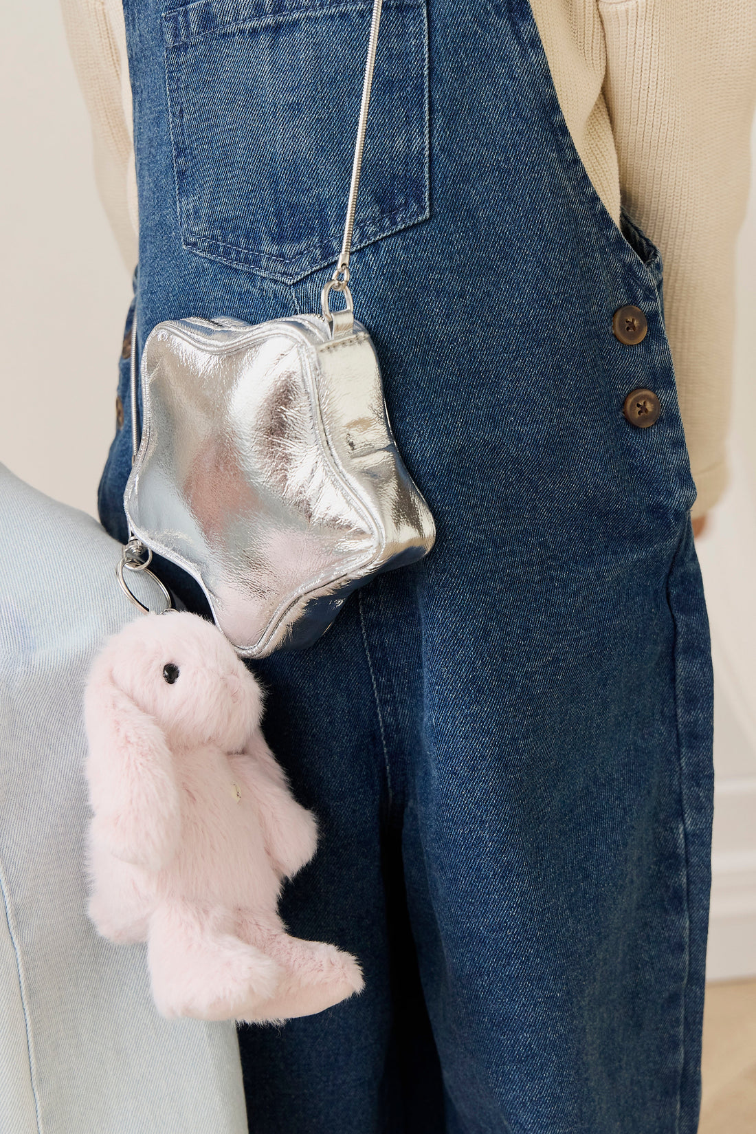 Snuggle Bunnies - Penelope Keyring - Blossom Childrens Toy from Jamie Kay Australia