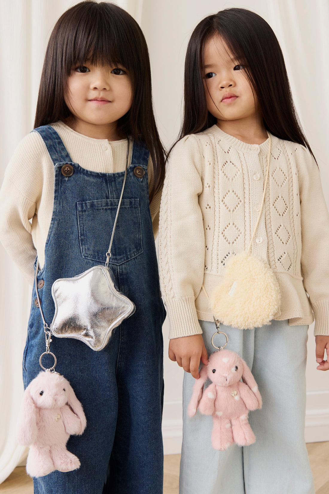Snuggle Bunnies - Penelope Keyring - Blossom Childrens Toy from Jamie Kay Australia