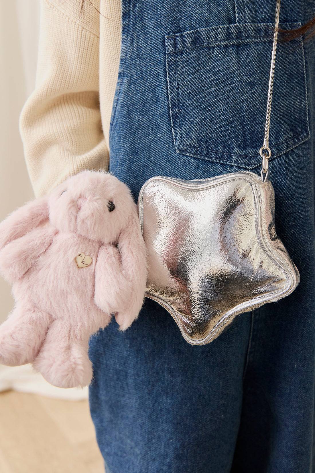 Snuggle Bunnies - Penelope Keyring - Blossom Childrens Toy from Jamie Kay Australia