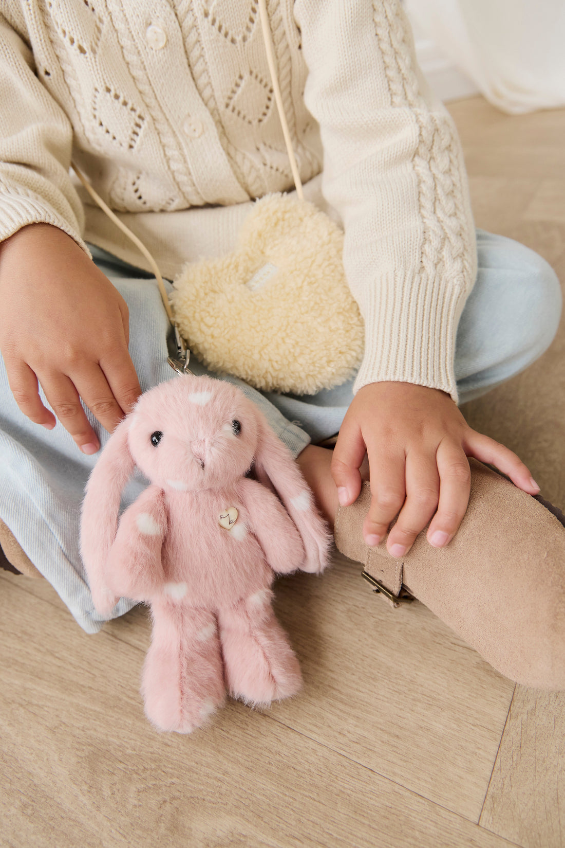 Snuggle Bunnies - Penelope Keyring Little Love Childrens Toy from Jamie Kay Australia