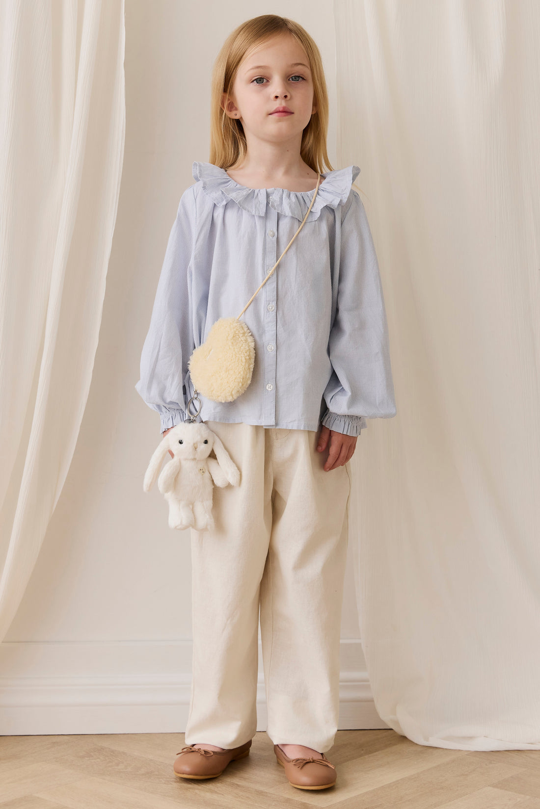 Snuggle Bunnies - Penelope Keyring - Marshmallow Childrens Toy from Jamie Kay Australia