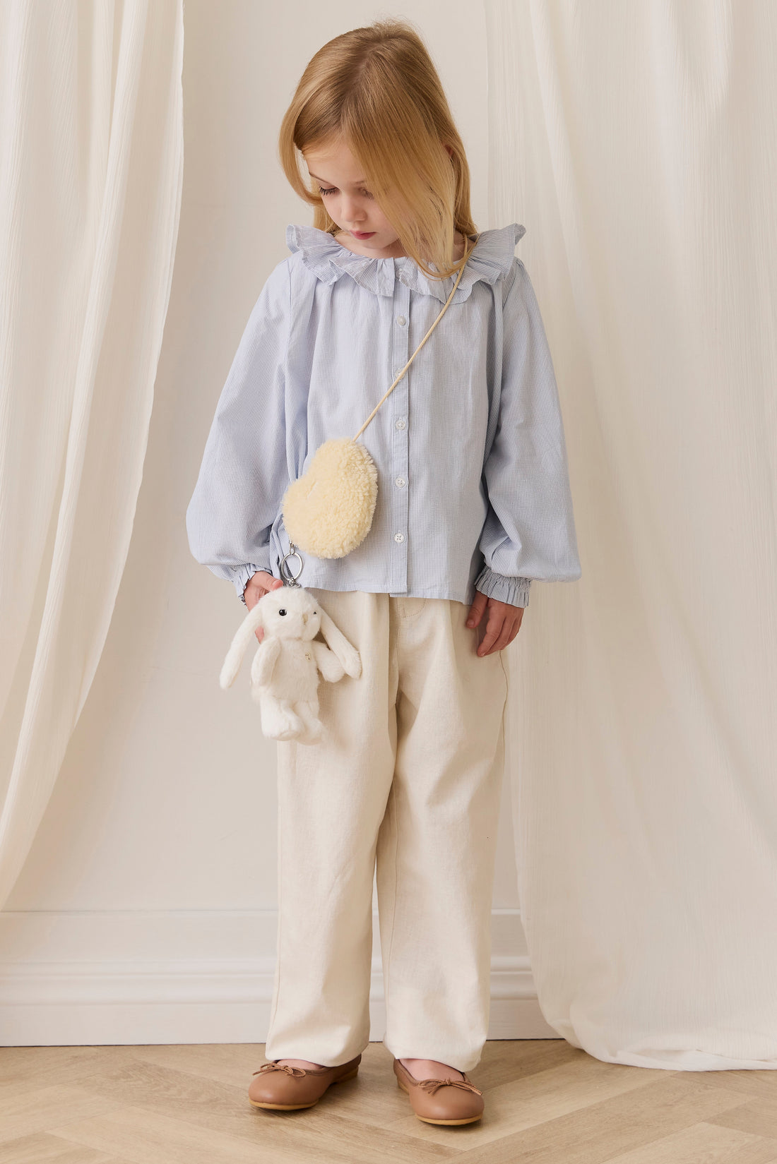 Snuggle Bunnies - Penelope Keyring - Marshmallow Childrens Toy from Jamie Kay Australia