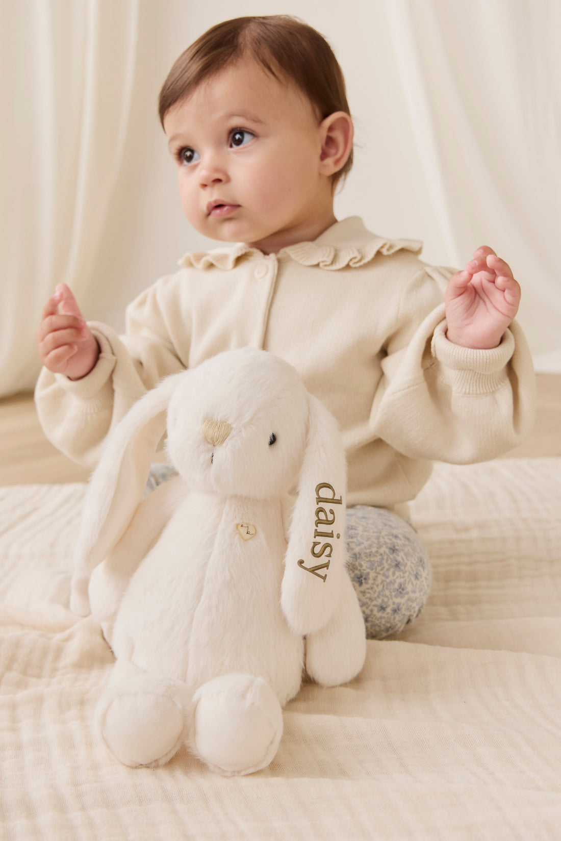 Snuggle Bunnies - Penelope - Marshmallow Childrens Toy from Jamie Kay Australia