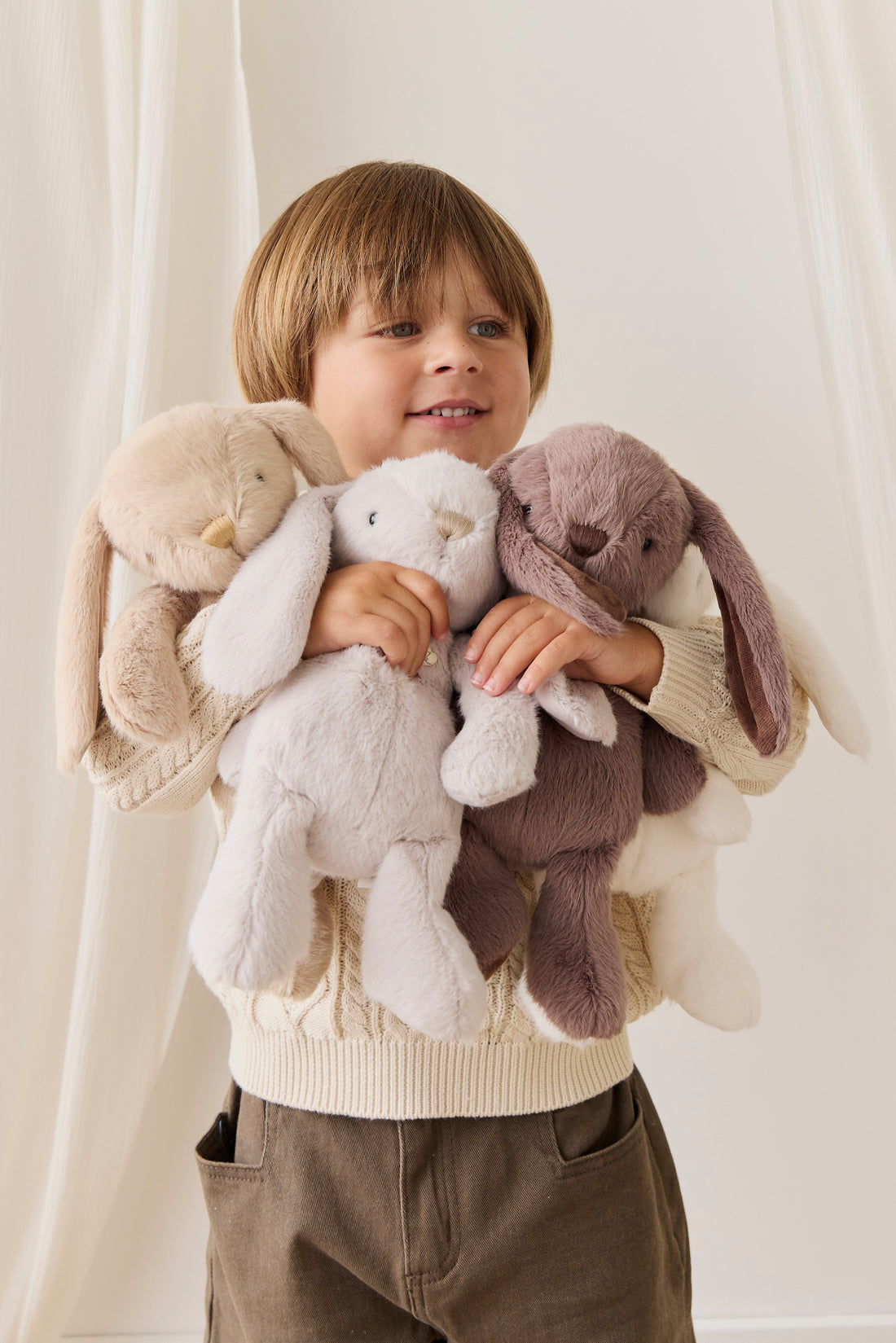 Snuggle Bunnies - Penelope - Caramel Childrens Toy from Jamie Kay Australia