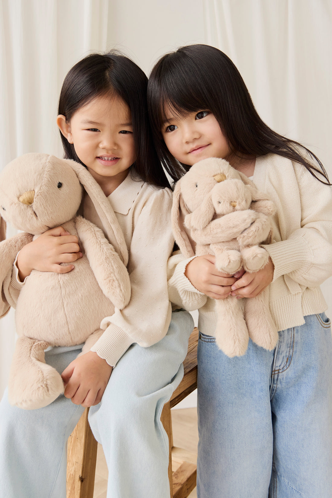 Snuggle Bunnies - Frankie the Hugging Bunny - Caramel Childrens Toy from Jamie Kay Australia