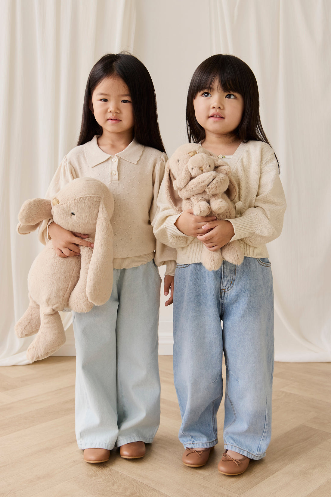 Snuggle Bunnies - Frankie the Hugging Bunny - Caramel Childrens Toy from Jamie Kay Australia