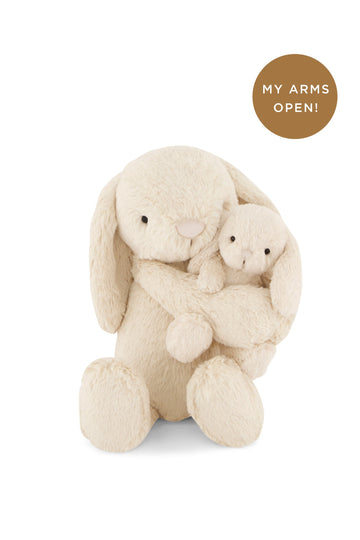 Snuggle Bunnies - Frankie the Hugging Bunny - Brulee Childrens Toy from Jamie Kay Australia