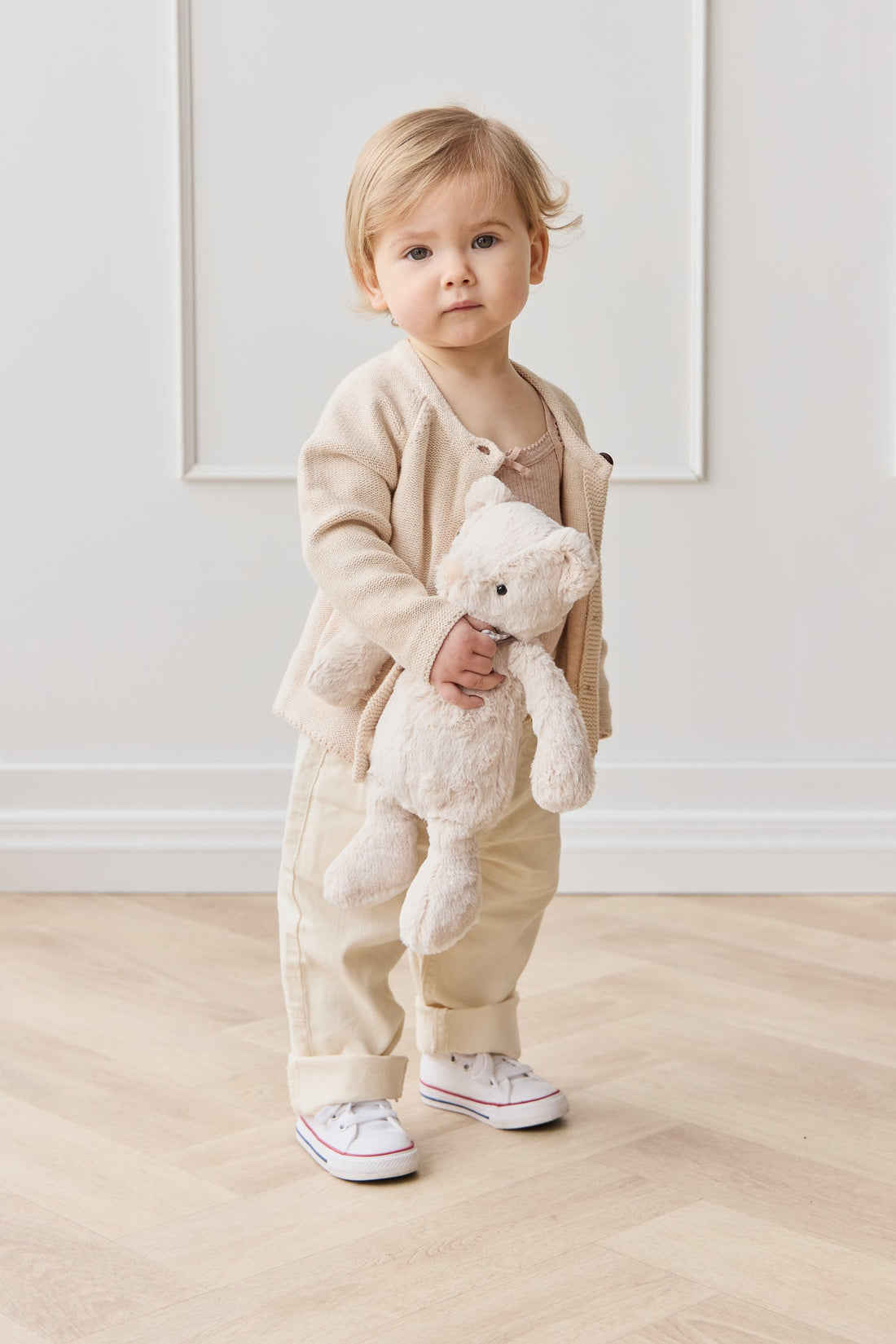 Snuggle Bunnies - Georgie With Bow Childrens Toy from Jamie Kay Australia