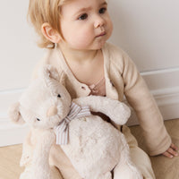 Snuggle Bunnies - Georgie With Bow Childrens Toy from Jamie Kay Australia