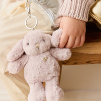 Snuggle Bunnies - Penelope Key Charm - Violet Childrens Toy from Jamie Kay Australia