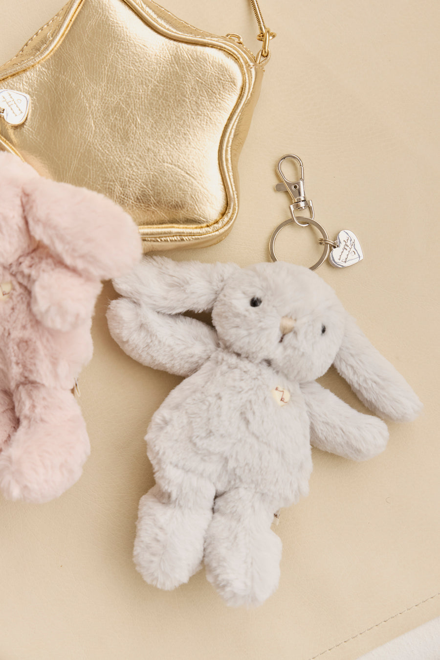 Snuggle Bunnies - Penelope Key Charm - Moonbeam Childrens Toy from Jamie Kay Australia