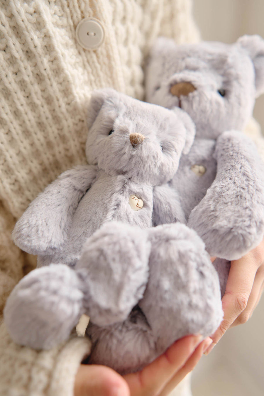 Snuggle Bunnies - George the Bear - Violet Childrens Toy from Jamie Kay Australia