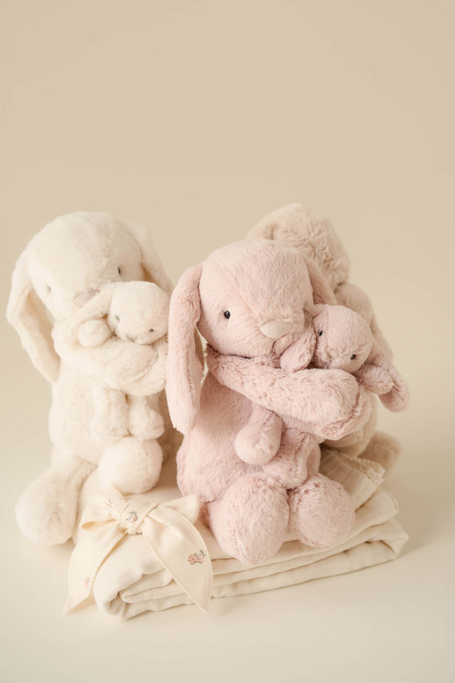 Snuggle Bunnies - Frankie the Hugging Bunny - Brulee Childrens Toy from Jamie Kay Australia