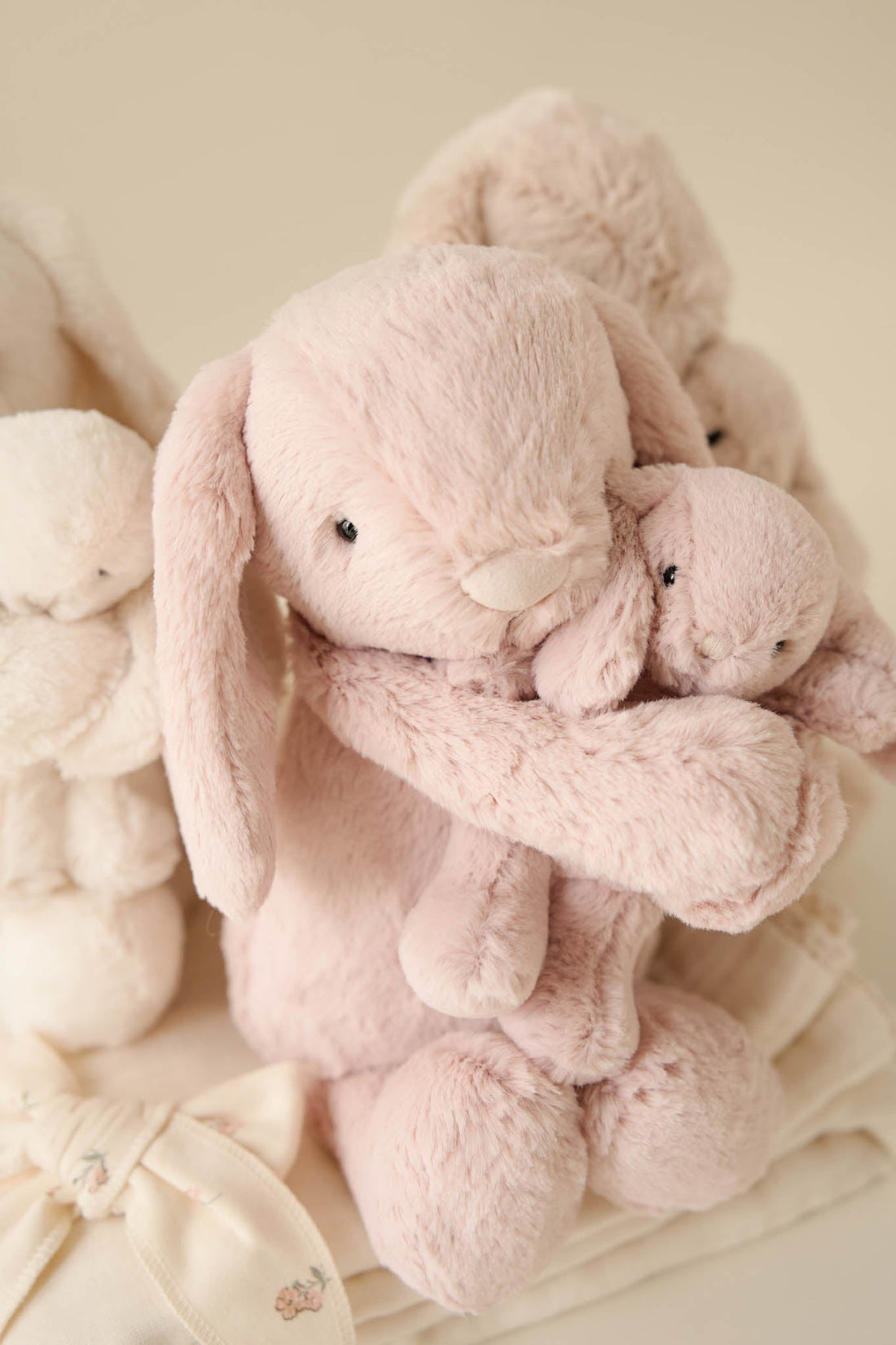 Snuggle Bunnies - Penelope the Bunny - Blush Childrens Toy from Jamie Kay Australia