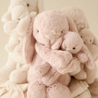 Snuggle Bunnies - Frankie the Hugging Bunny - Blush Childrens Toy from Jamie Kay Australia