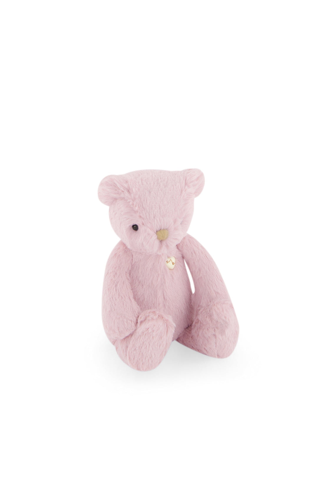 Snuggle Bunnies - George the Bear - Powder Pink Childrens Toy from Jamie Kay Australia