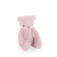 Snuggle Bunnies - George the Bear - Powder Pink Childrens Toy from Jamie Kay Australia