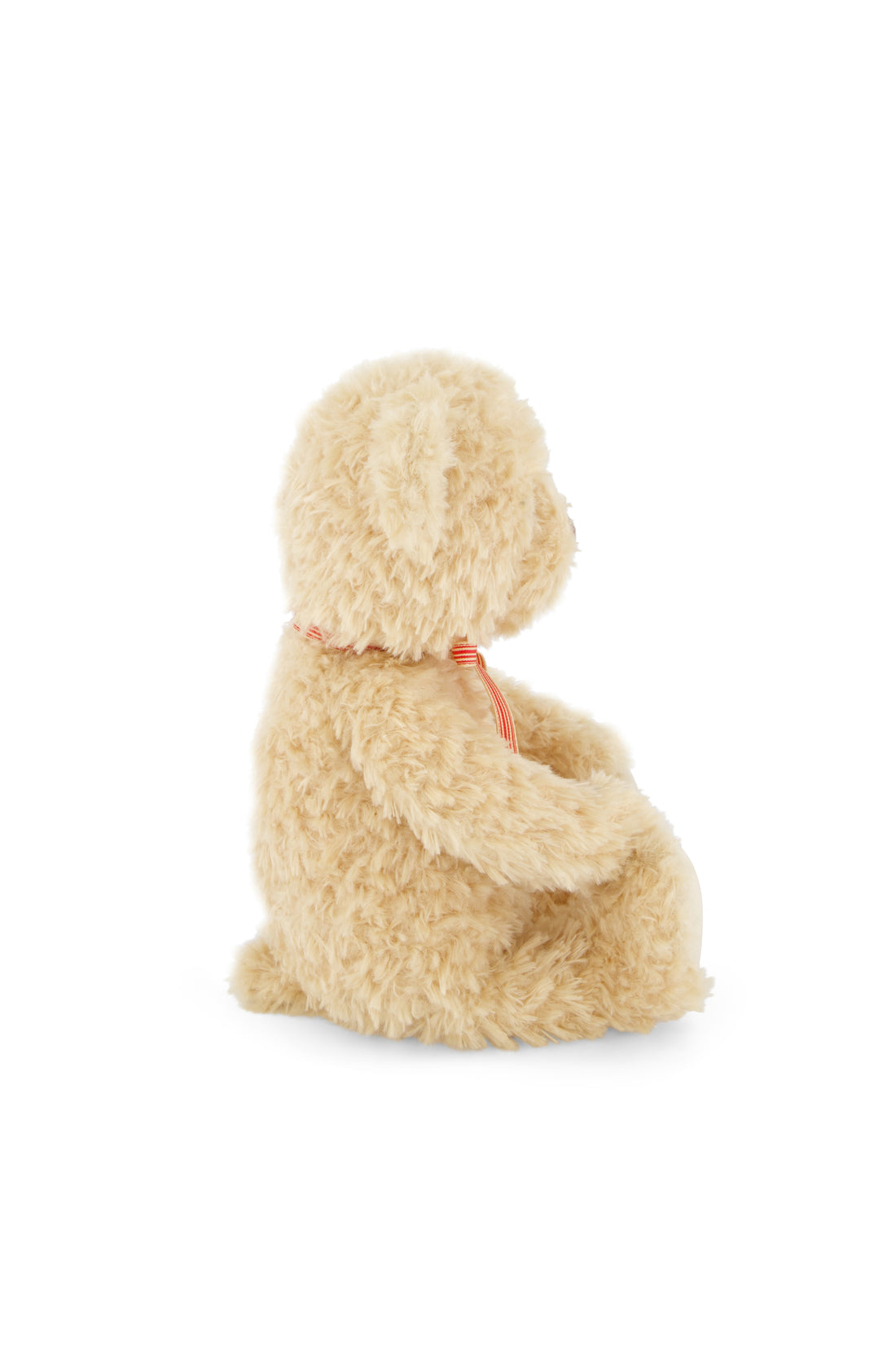 Snuggle Bunnies - Arthur the Bear - Arthur with Red Stripe Bow Childrens Toys from Jamie Kay Australia