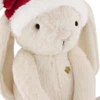 Snuggle Bunnies - Christmas Hat Penelope Childrens Toy from Jamie Kay Australia