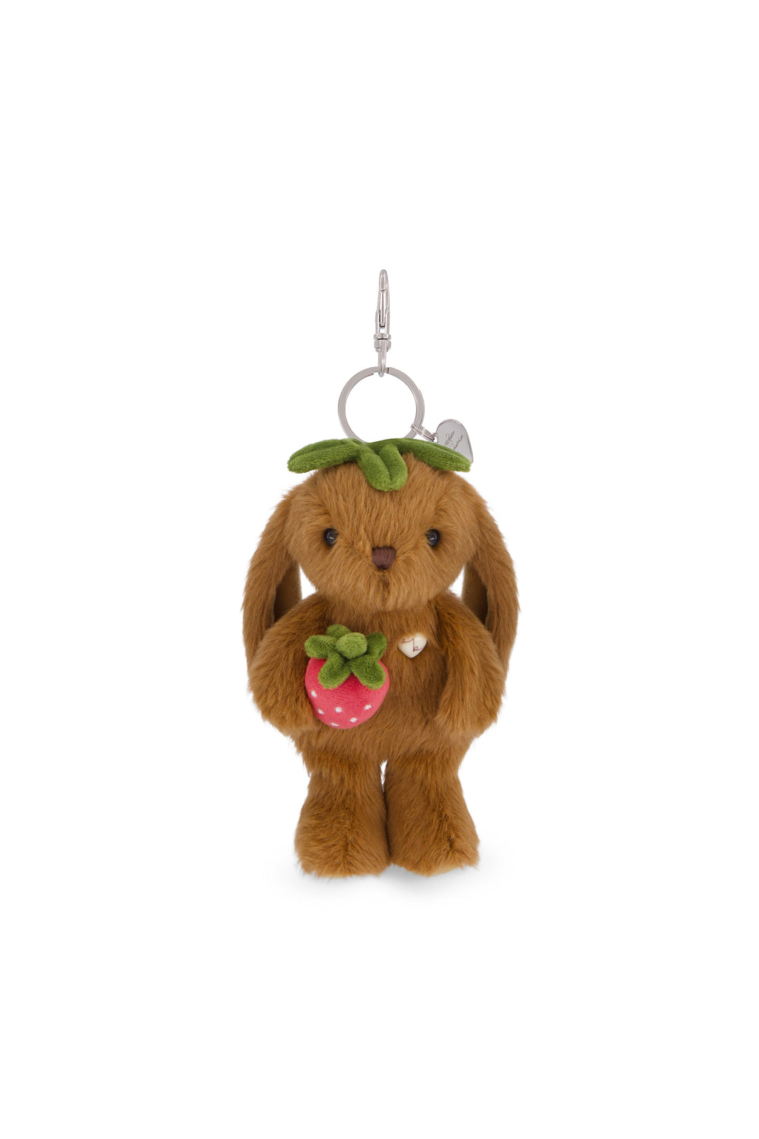 Snuggle Bunnies - Strawberry Penelope Keyring - Oak Childrens Toys from Jamie Kay Australia