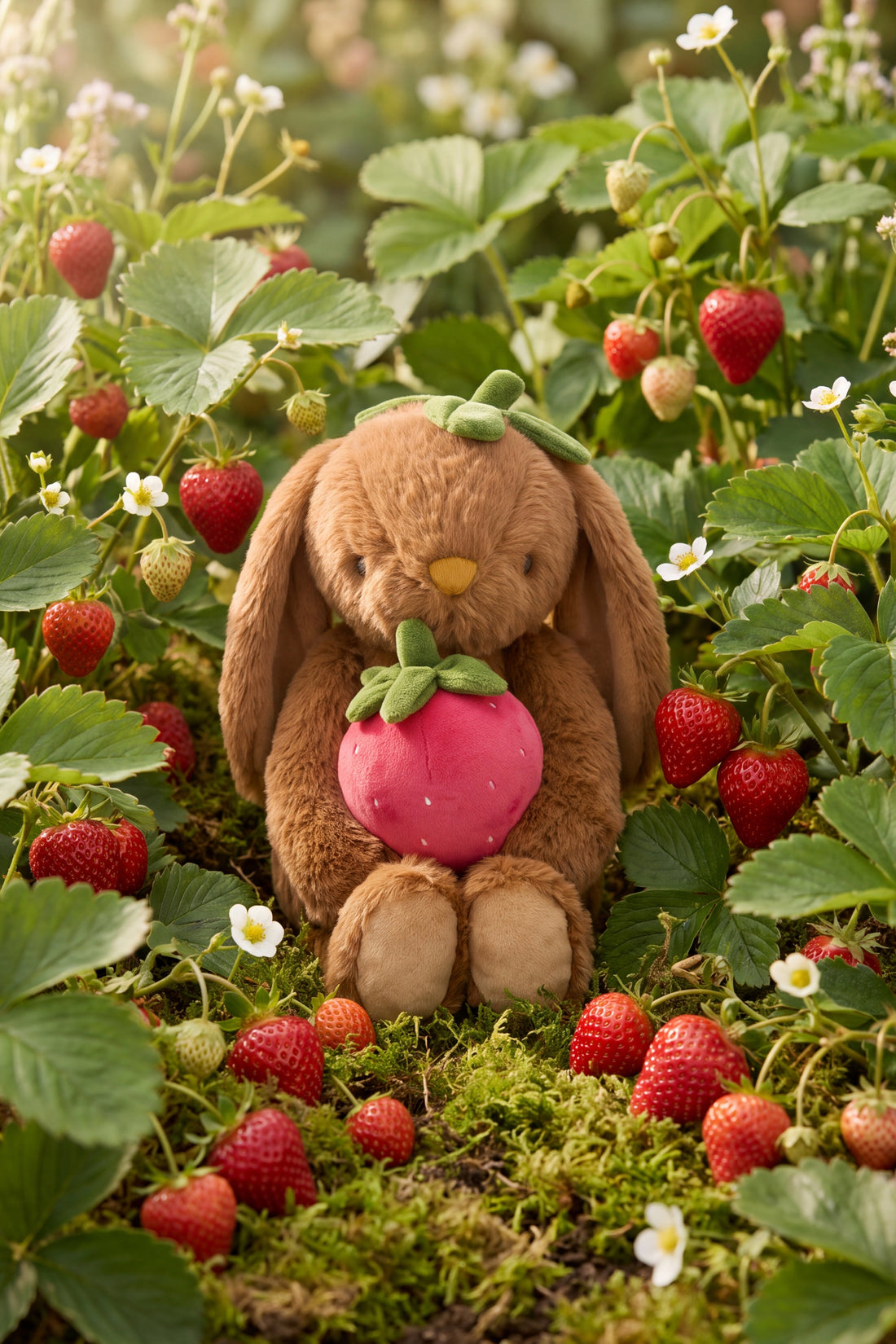 Snuggle Bunnies - Strawberry Penelope - Oak Childrens Toys from Jamie Kay Australia