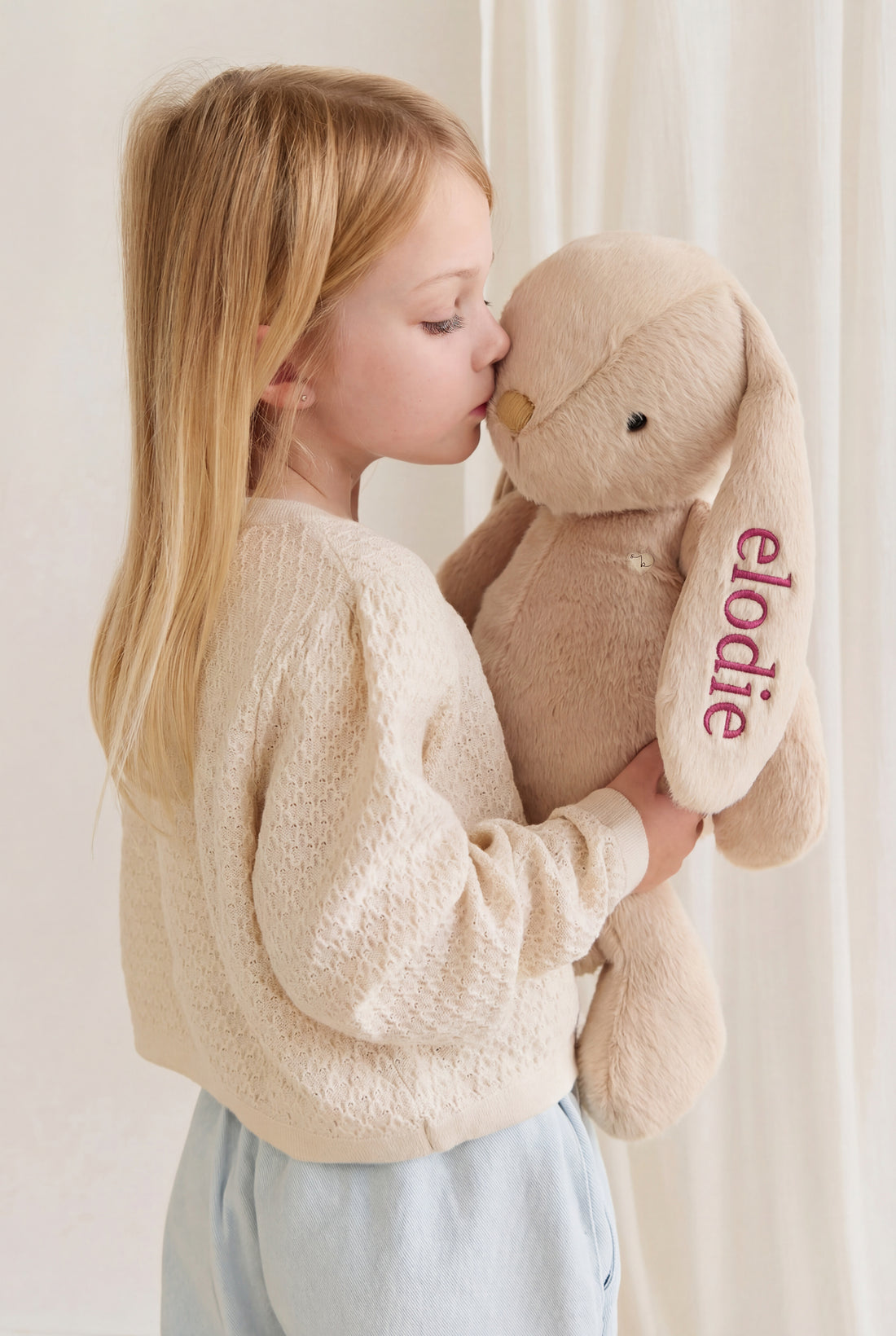 Snuggle Bunnies - Penelope - Caramel - 45CM Childrens Toy from Jamie Kay Australia