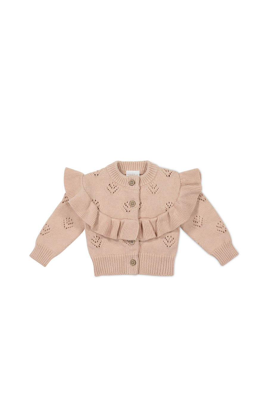 Tilly Cardigan - Dusky Rose Childrens Cardigan from Jamie Kay Australia