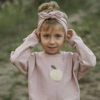 Organic Cotton Headband - Powder Pink Childrens Headband from Jamie Kay Australia