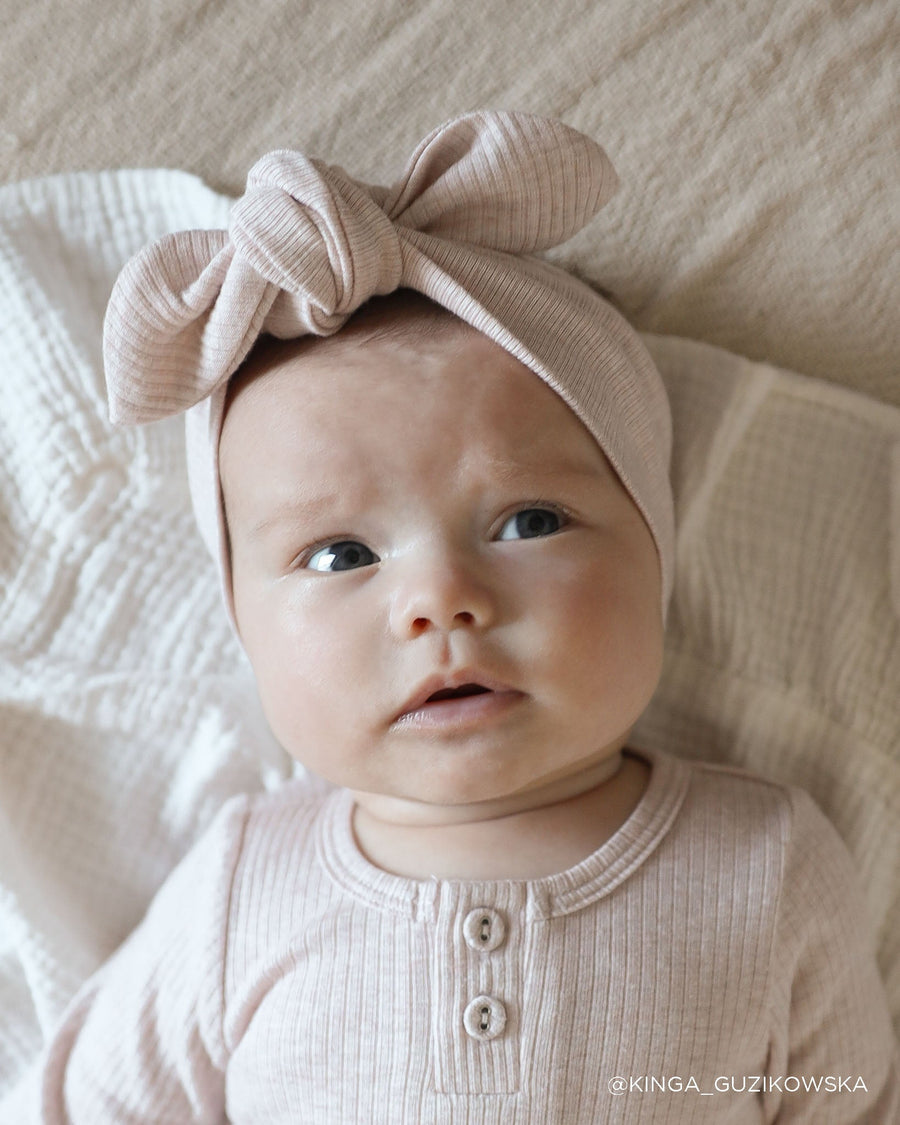 Organic Cotton Modal Headband - Violet Tint Marle Childrens Headband from Jamie Kay Australia