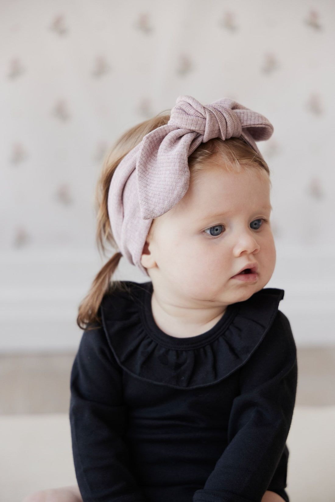 Organic Cotton Modal Headband - Mushroom Marle Childrens Headband from Jamie Kay Australia