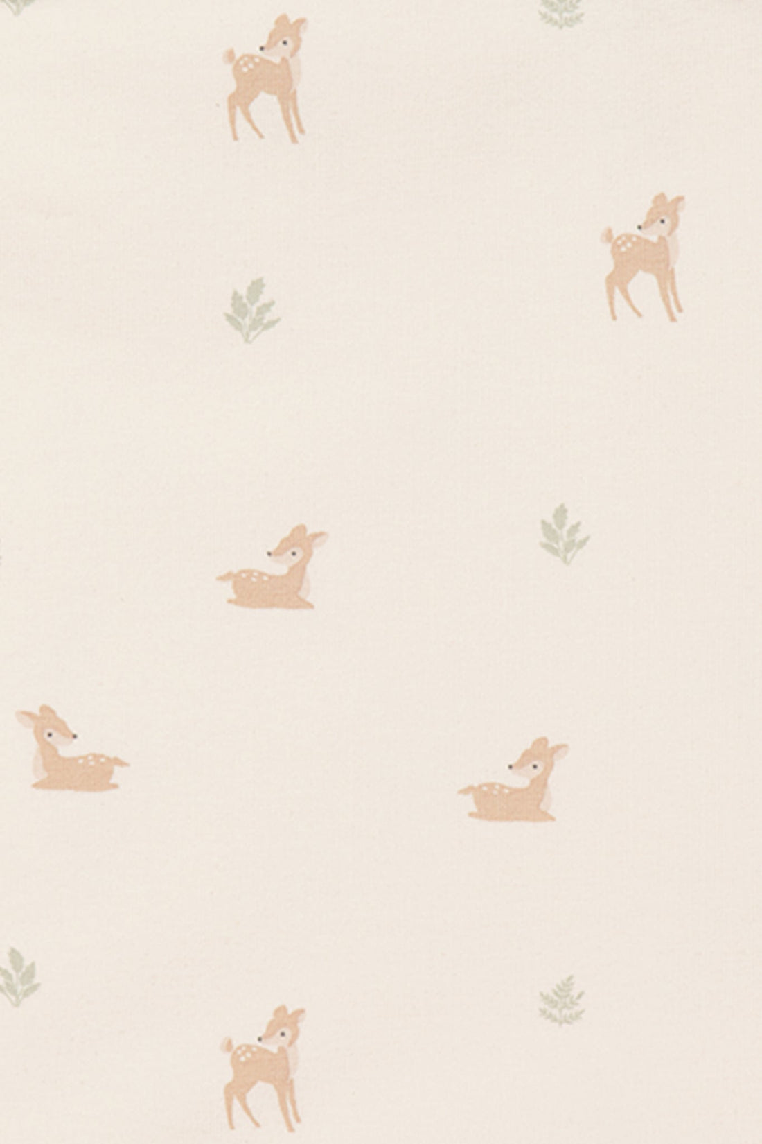 Organic Cotton Cot Sheet - Fable Deer Cloud Childrens Accessories from Jamie Kay Australia
