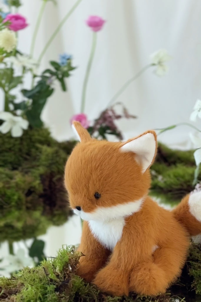 Snuggle Bunnies - Archie Keyring - Natural Childrens Toys from Jamie Kay Australia
