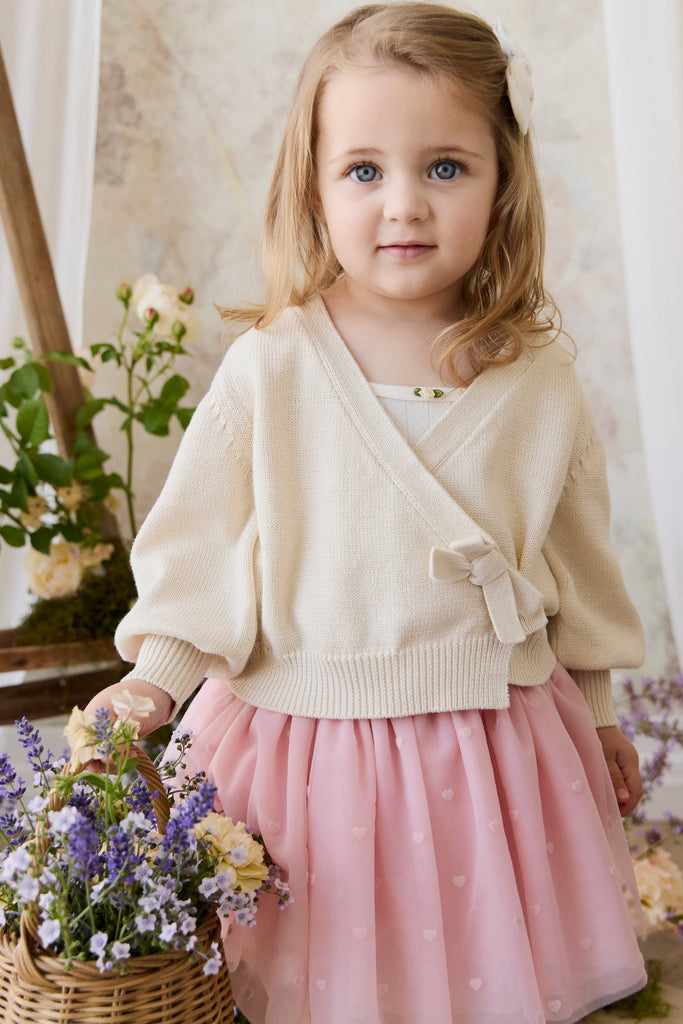 Micheala Cardigan-Sparkle Childrens Cardigan from Jamie Kay Australia