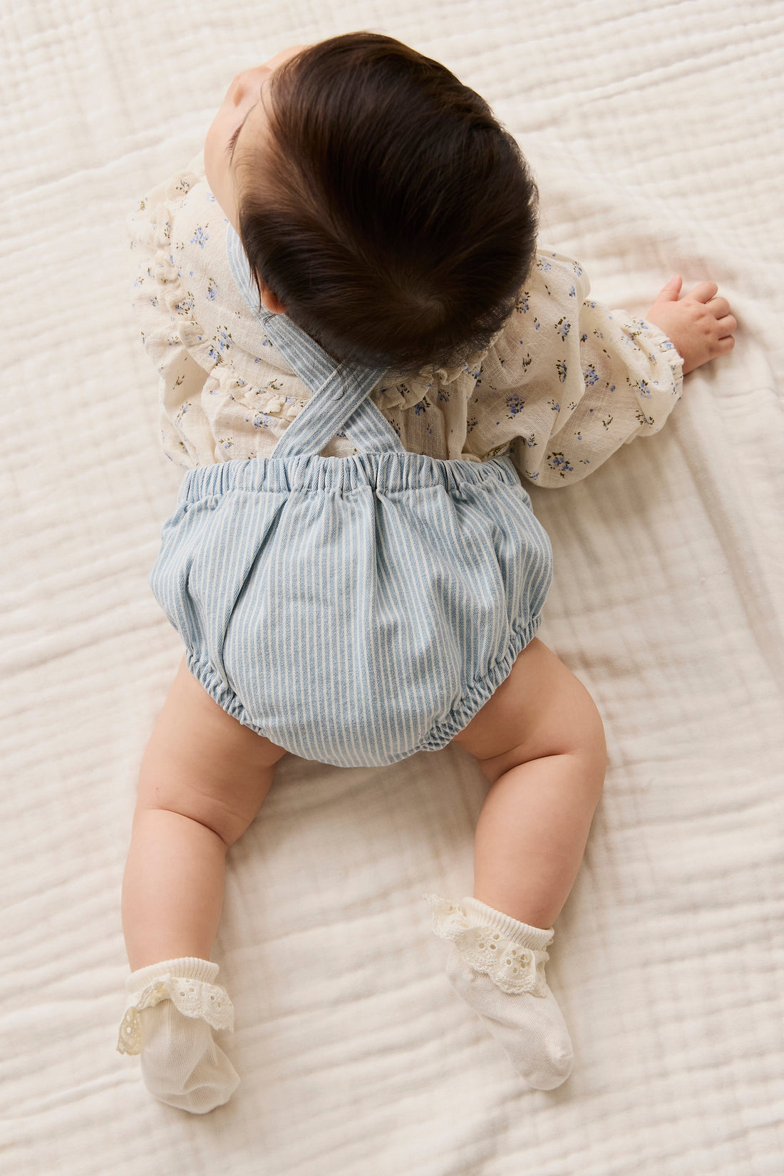 Denver Playsuit - Sunday Stripe Childrens Playsuit from Jamie Kay Australia