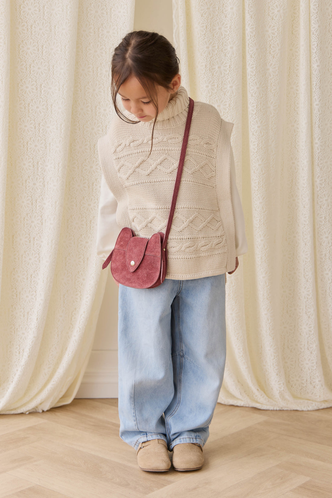 Sierra Pant - Antique Denim Childrens Pant from Jamie Kay Australia