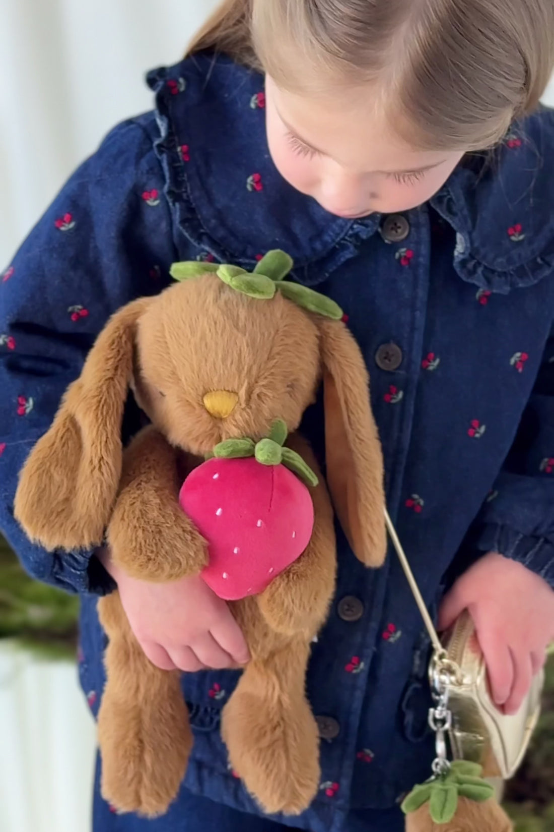 Snuggle Bunnies - Strawberry Penelope - Oak Childrens Toys from Jamie Kay Australia