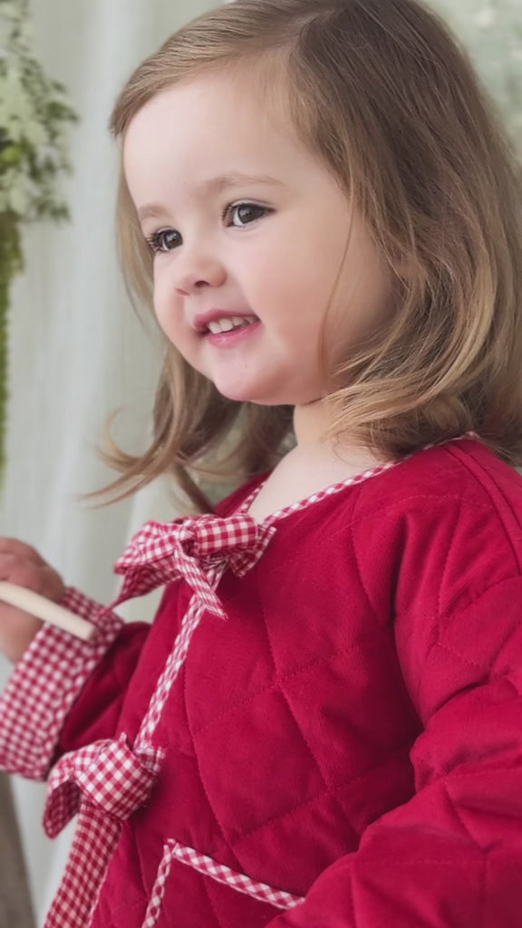 Winslet Jacket - Ribbon Childrens Jacket from Jamie Kay Australia