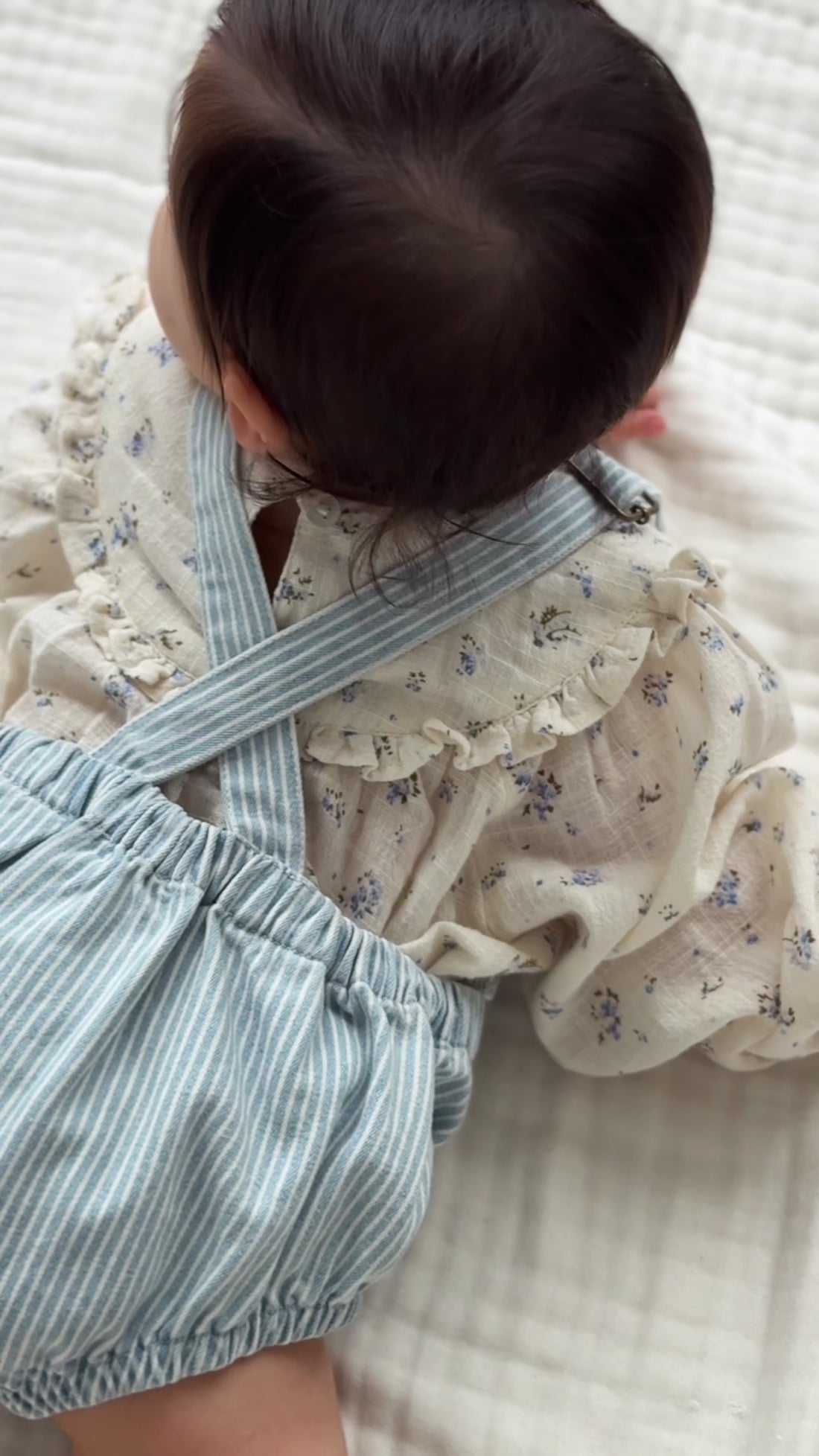 Denver Playsuit - Sunday Stripe Childrens Playsuit from Jamie Kay Australia