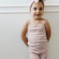 Organic Cotton Modal Singlet - Rosie Childrens Singlet from Jamie Kay Australia